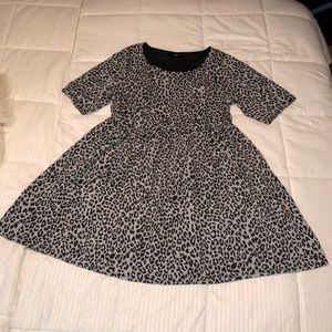 Leopard Knit Dress